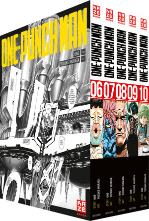 Buchcover ONE-PUNCH MAN - Box mit Band 6-10 | Yusuke Murata | EAN 9782889218660 | ISBN 2-88921-866-X | ISBN 978-2-88921-866-0