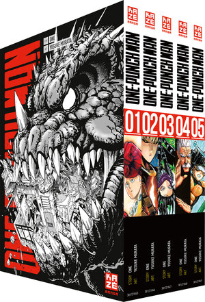 Buchcover ONE-PUNCH MAN - Box mit Band 1-5 | Yusuke Murata | EAN 9782889218684 | ISBN 2-88921-868-6 | ISBN 978-2-88921-868-4