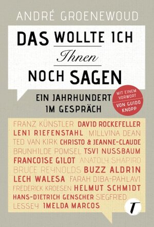 Buchcover Das wollte ich Ihnen noch sagen | André Groenewoud | EAN 9782919808816 | ISBN 2-91980-881-8 | ISBN 978-2-91980-881-6