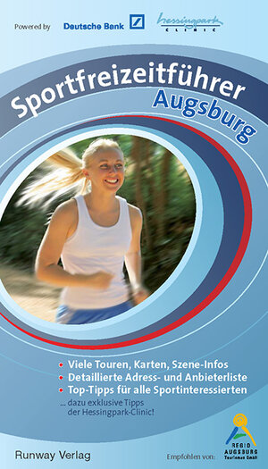 Buchcover Sportfreizeitführer Augsburg | Sebastian R Scholz | EAN 9783000209543 | ISBN 3-00-020954-9 | ISBN 978-3-00-020954-3