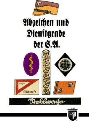 Buchcover Abzeichen und Dienstgrade der S.A.  | EAN 9783000346576 | ISBN 3-00-034657-0 | ISBN 978-3-00-034657-6