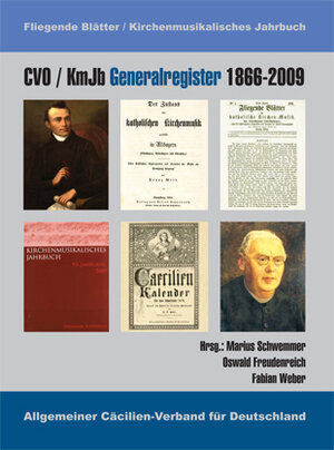 Buchcover CVO/KmJb Generalregister 1866-2009 | Marius Schwemmer | EAN 9783000358081 | ISBN 3-00-035808-0 | ISBN 978-3-00-035808-1
