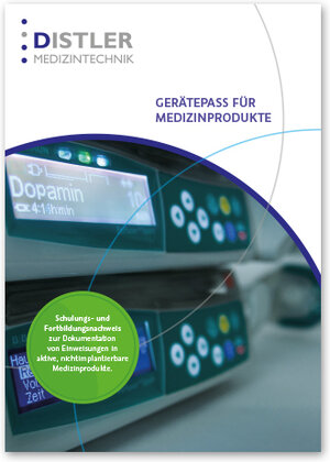 Buchcover Gerätepass für Medizinprodukte  | EAN 9783000461941 | ISBN 3-00-046194-9 | ISBN 978-3-00-046194-1