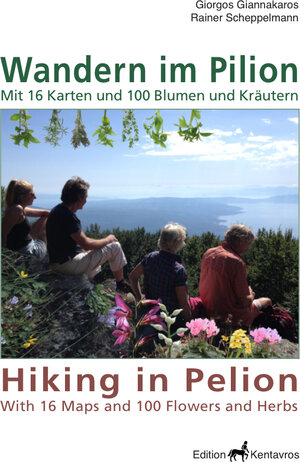 Buchcover Wandern im Pilion- Hiking in Pelion | Rainer Scheppelmann | EAN 9783000519659 | ISBN 3-00-051965-3 | ISBN 978-3-00-051965-9