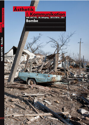 Buchcover Bombe  | EAN 9783000522055 | ISBN 3-00-052205-0 | ISBN 978-3-00-052205-5