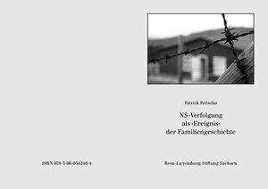 Buchcover NS-Verfolgung als ›Ereignis‹ der Familiengeschichte | Patrick Pritscha | EAN 9783000542404 | ISBN 3-00-054240-X | ISBN 978-3-00-054240-4