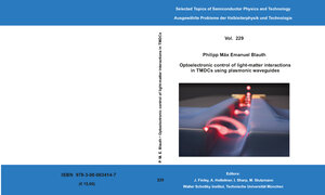 Buchcover Optoelectronic control of light-matter interactions in TMDCs using plasmonic waveguides | Philipp Mäx Emanuel Blauth | EAN 9783000634147 | ISBN 3-00-063414-2 | ISBN 978-3-00-063414-7