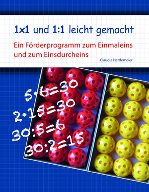 Buchcover 1x1 und 1:1 leicht gemacht | Claudia Herdemeier | EAN 9783000674549 | ISBN 3-00-067454-3 | ISBN 978-3-00-067454-9