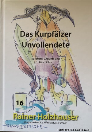 Buchcover Das Kurpfälzer Unvollendete | Rainer Holzhauser | EAN 9783000712463 | ISBN 3-00-071246-1 | ISBN 978-3-00-071246-3
