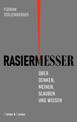 Buchcover Rasiermesser | Florian Stolzenberger | EAN 9783000753749 | ISBN 3-00-075374-5 | ISBN 978-3-00-075374-9