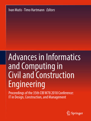 Buchcover Advances in Informatics and Computing in Civil and Construction Engineering | EAN 9783030002190 | ISBN 3-030-00219-5 | ISBN 978-3-030-00219-0