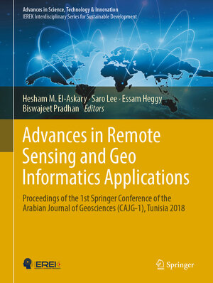 Buchcover Advances in Remote Sensing and Geo Informatics Applications | EAN 9783030014391 | ISBN 3-030-01439-8 | ISBN 978-3-030-01439-1