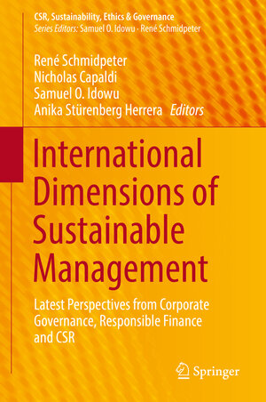 Buchcover International Dimensions of Sustainable Management  | EAN 9783030048181 | ISBN 3-030-04818-7 | ISBN 978-3-030-04818-1