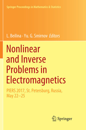 Buchcover Nonlinear and Inverse Problems in Electromagnetics | EAN 9783030067878 | ISBN 3-030-06787-4 | ISBN 978-3-030-06787-8