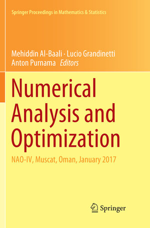 Buchcover Numerical Analysis and Optimization | EAN 9783030079185 | ISBN 3-030-07918-X | ISBN 978-3-030-07918-5
