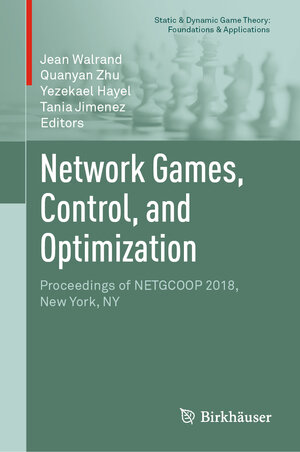Buchcover Network Games, Control, and Optimization  | EAN 9783030108793 | ISBN 3-030-10879-1 | ISBN 978-3-030-10879-3