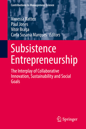 Buchcover Subsistence Entrepreneurship  | EAN 9783030115418 | ISBN 3-030-11541-0 | ISBN 978-3-030-11541-8