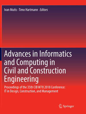 Buchcover Advances in Informatics and Computing in Civil and Construction Engineering | EAN 9783030130930 | ISBN 3-030-13093-2 | ISBN 978-3-030-13093-0
