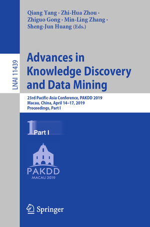 Buchcover Advances in Knowledge Discovery and Data Mining  | EAN 9783030161484 | ISBN 3-030-16148-X | ISBN 978-3-030-16148-4