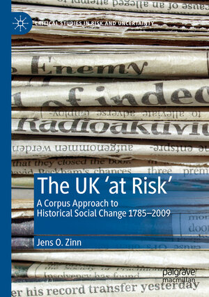 Buchcover The UK ‘at Risk’ | Jens O. Zinn | EAN 9783030202408 | ISBN 3-030-20240-2 | ISBN 978-3-030-20240-8