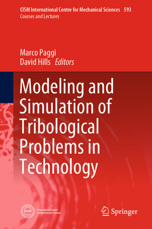 Buchcover Modeling and Simulation of Tribological Problems in Technology  | EAN 9783030203764 | ISBN 3-030-20376-X | ISBN 978-3-030-20376-4