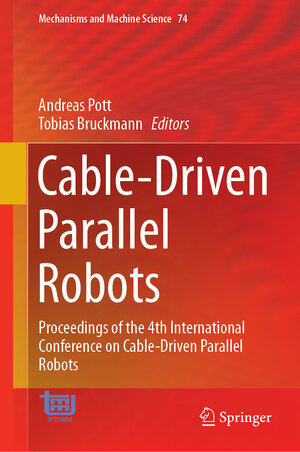 Buchcover Cable-Driven Parallel Robots  | EAN 9783030207502 | ISBN 3-030-20750-1 | ISBN 978-3-030-20750-2