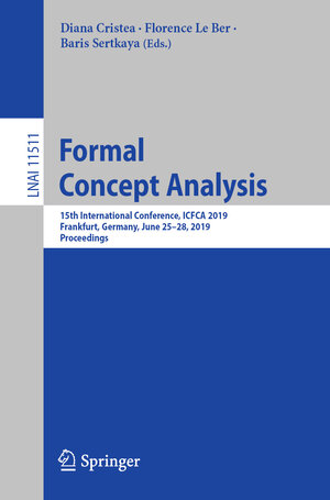 Buchcover Formal Concept Analysis  | EAN 9783030214623 | ISBN 3-030-21462-1 | ISBN 978-3-030-21462-3