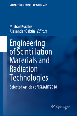 Buchcover Engineering of Scintillation Materials and Radiation Technologies | EAN 9783030219703 | ISBN 3-030-21970-4 | ISBN 978-3-030-21970-3