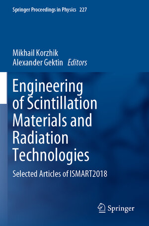 Buchcover Engineering of Scintillation Materials and Radiation Technologies | EAN 9783030219727 | ISBN 3-030-21972-0 | ISBN 978-3-030-21972-7