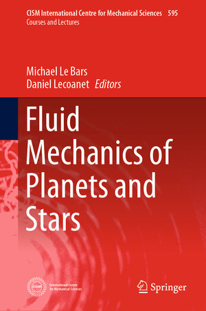 Buchcover Fluid Mechanics of Planets and Stars  | EAN 9783030220747 | ISBN 3-030-22074-5 | ISBN 978-3-030-22074-7