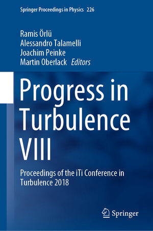 Buchcover Progress in Turbulence VIII | EAN 9783030221959 | ISBN 3-030-22195-4 | ISBN 978-3-030-22195-9