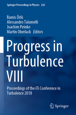Buchcover Progress in Turbulence VIII | EAN 9783030221980 | ISBN 3-030-22198-9 | ISBN 978-3-030-22198-0