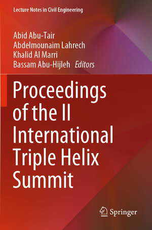 Buchcover Proceedings of the II International Triple Helix Summit | EAN 9783030239008 | ISBN 3-030-23900-4 | ISBN 978-3-030-23900-8