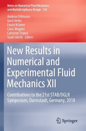 Buchcover New Results in Numerical and Experimental Fluid Mechanics XII | EAN 9783030252557 | ISBN 3-030-25255-8 | ISBN 978-3-030-25255-7