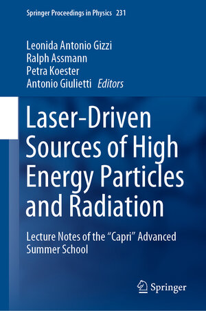Buchcover Laser-Driven Sources of High Energy Particles and Radiation | EAN 9783030258504 | ISBN 3-030-25850-5 | ISBN 978-3-030-25850-4