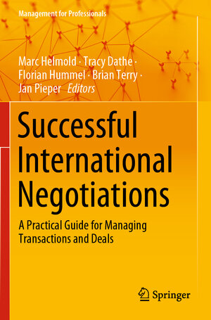 Buchcover Successful International Negotiations  | EAN 9783030334857 | ISBN 3-030-33485-6 | ISBN 978-3-030-33485-7