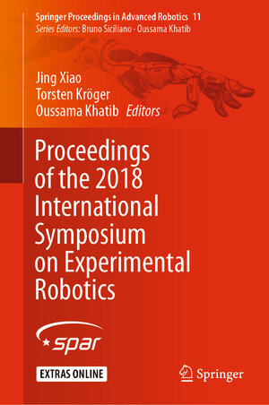 Buchcover Proceedings of the 2018 International Symposium on Experimental Robotics | EAN 9783030339494 | ISBN 3-030-33949-1 | ISBN 978-3-030-33949-4