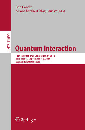 Buchcover Quantum Interaction  | EAN 9783030358952 | ISBN 3-030-35895-X | ISBN 978-3-030-35895-2