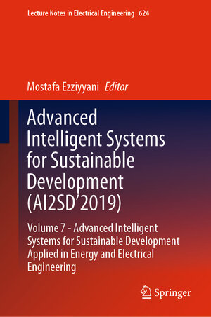 Buchcover Advanced Intelligent Systems for Sustainable Development (AI2SD’2019) | EAN 9783030364755 | ISBN 3-030-36475-5 | ISBN 978-3-030-36475-5