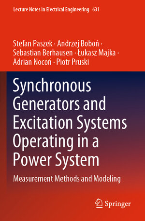 Buchcover Synchronous Generators and Excitation Systems Operating in a Power System | Stefan Paszek | EAN 9783030379780 | ISBN 3-030-37978-7 | ISBN 978-3-030-37978-0