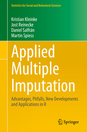 Buchcover Applied Multiple Imputation | Kristian Kleinke | EAN 9783030381646 | ISBN 3-030-38164-1 | ISBN 978-3-030-38164-6