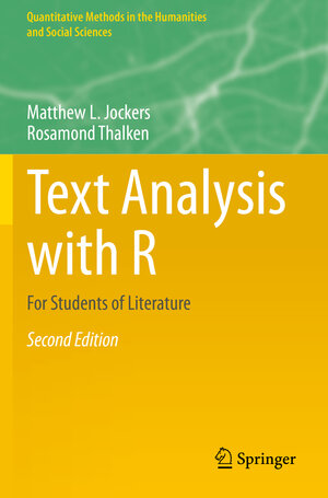 Buchcover Text Analysis with R | Matthew L. Jockers | EAN 9783030396459 | ISBN 3-030-39645-2 | ISBN 978-3-030-39645-9