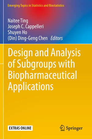 Buchcover Design and Analysis of Subgroups with Biopharmaceutical Applications | EAN 9783030401078 | ISBN 3-030-40107-3 | ISBN 978-3-030-40107-8
