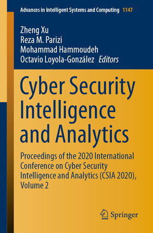 Buchcover Cyber Security Intelligence and Analytics | EAN 9783030433093 | ISBN 3-030-43309-9 | ISBN 978-3-030-43309-3