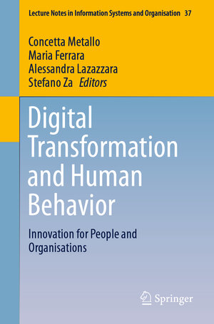 Buchcover Digital Transformation and Human Behavior | EAN 9783030475390 | ISBN 3-030-47539-5 | ISBN 978-3-030-47539-0