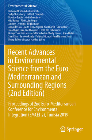 Buchcover Recent Advances in Environmental Science from the Euro-Mediterranean and Surrounding Regions (2nd Edition)  | EAN 9783030512125 | ISBN 3-030-51212-6 | ISBN 978-3-030-51212-5