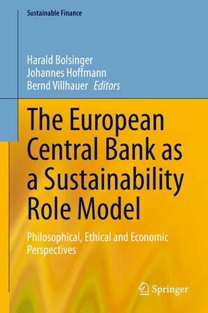 Buchcover The European Central Bank as a Sustainability Role Model  | EAN 9783030554491 | ISBN 3-030-55449-X | ISBN 978-3-030-55449-1