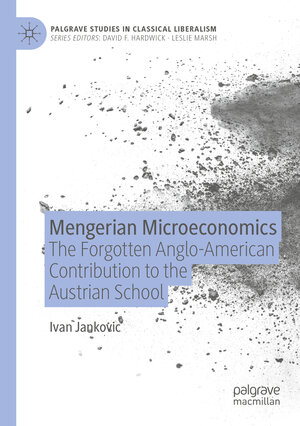 Buchcover Mengerian Microeconomics | Ivan Jankovic | EAN 9783030577513 | ISBN 3-030-57751-1 | ISBN 978-3-030-57751-3