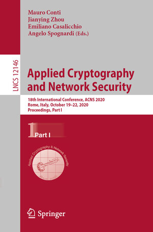 Buchcover Applied Cryptography and Network Security  | EAN 9783030578077 | ISBN 3-030-57807-0 | ISBN 978-3-030-57807-7
