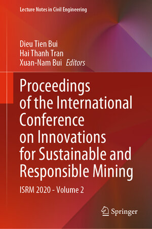 Buchcover Proceedings of the International Conference on Innovations for Sustainable and Responsible Mining  | EAN 9783030602680 | ISBN 3-030-60268-0 | ISBN 978-3-030-60268-0